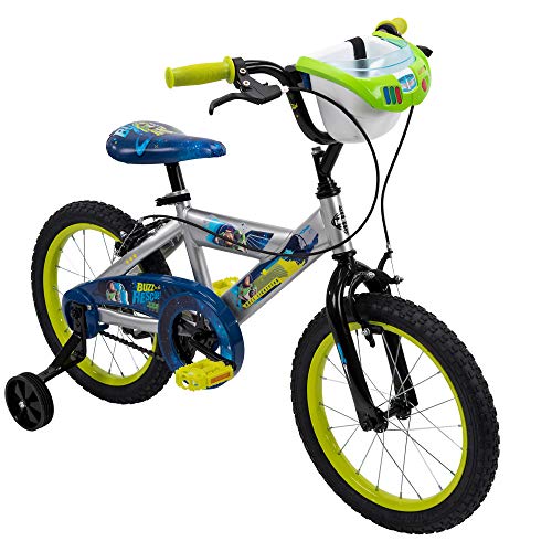 Huffy 16" Disney/Pixar Toy Story Boys Bike, Handlebar Bin, Lime Green
