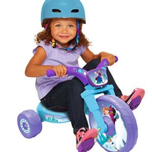 Frozen Northern Lights 10" Fly Wheels Junior Cruiser Ride-On, Ages 2-4, Blue/Purple, 14.25" X 14.5" X 23.5", 6 Lb