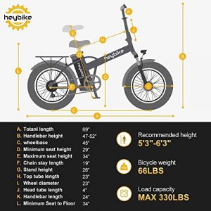 Heybike Mars Electric Bike Foldable 20