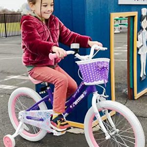 JOYSTAR 14 Inch Girls Bikes Toddler Bike for 3 4 5 Years Old Girl 14