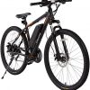Elecony 27.5" Electric Bike for Adults, 20MPH Electric Mountain Bike with 350W Motor Removable 36V 10.4Ah Baattery Pro 21 Speed Gears City Commuter Bike for Adults