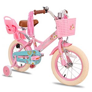 JOYSTAR Little Daisy 16 Inch Kids Bike for 4 5 6 7 Years Girls with Handbrake 16