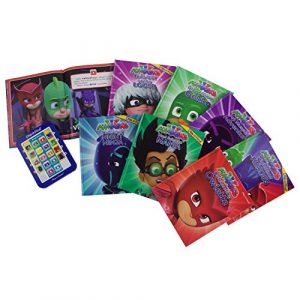 PJ Masks Catboy, Owlette, Gekko and More! - Me Reader Electronic Reader and 8 Sound Book Library - PI Kids