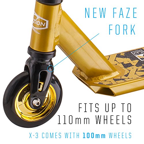 Fuzion X-3 Pro Scooter (2018 Gold)