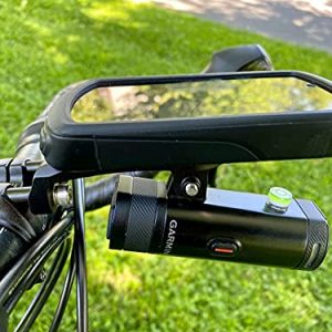 Dymoece Out Front Bike Computer Combo Mount for Garmin Edge 130 200 500 510 520 800 810 820 1000 1030 Touring