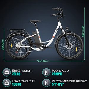 VIVI Electric Bike, 26