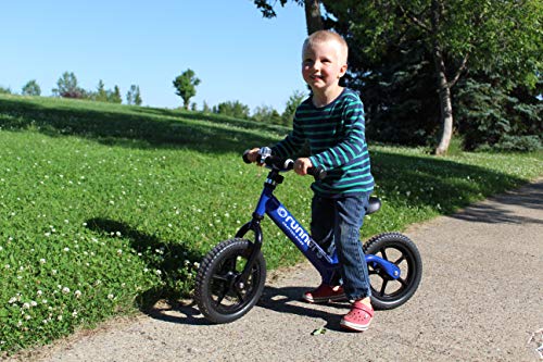Runners-Bike | 'PushMee' Balance Bike – Premium Lightweight Training Bicycle for Toddlers and Kids {No Pedals} – Ages 18 Months to 5 Years – Height Adjustable Seat & Handlebar – Polymer EVA Tires