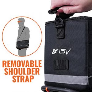 BV Insulated Trunk Cooler Bag for Warm or Cold Items, Shoulder Strap & Quick-Access Lid Opening, BA2