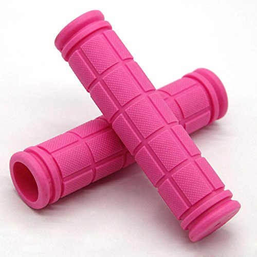 Coolrunner Bike Handlebar Grips, Bicycle Grips for Kids Girls Boys, Non-Slip Rubber Mushroom Grips for Scooter Cruiser Seadoo Tricycle Wheel Chair Mountain Road Urban Foldable Bike MTB BMX
