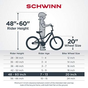 Schwinn Hazel Kids Bike, 20-Inch Wheels, Teal, One Size (S0919)