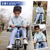 Peradix 3 in 1 Kids Tricycles for 12-48 Months Old, Three Wheels Toddlers Trike with Detachable Pedals, Toddler Tricycles Bike for First Birthday Gift, Baby Bike for 1 2 3 Years Old Boys Girls Trikes