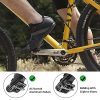 ROCKBROS MTB Mountain Bike Pedals Compatible with SPD Mountain Bike Dual Function Sealed Clipless Aluminum Bicycle Flat Platform 9/16" Pedals with Cleats for Road, MTB, Mountain Bikes