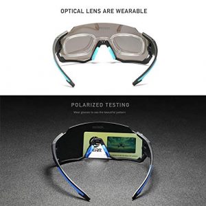 Polarized Cycling Sunglasses UV Protection Bicycle Sports Glasses for Cycling Running Driving Fishing Golf Baseball Glasses