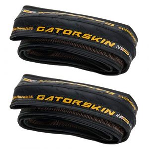 Continental GatorSkin DuraSkin Tire, 2-Count (Folding, 700 x 25mm), Black