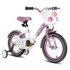 JOYSTAR 18 Inch Girls Bike Ages 5-8 18 in Kids Bike with Training Wheels and Basket 18" Girl Bike for 5 6 7 8 Year Kids' Bicycles Purple