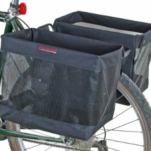 Bushwhacker Omaha - Bicycle Grocery Pannier Cycling Rack Basket Bike Rear Bag Rear Accessories - Sold as Pair