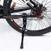 Bike Kickstand Adults- Adjustable Rear Side Bicycle Stand Kickstand Fit for 22" 24" 26" 28" Bike Kick Stand for Mountain Bike Road Bicycles Kickstand (black)