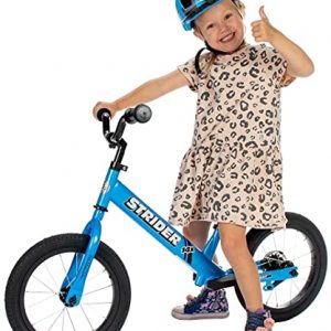 Strider - 14x Sport Balance Bike, Ages 3 to 7 Years, Awesome Blue - Pedal Conversion Kit Sold Separately