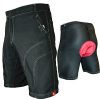 The Pub Crawler - Men's Loose-Fit Baggy Bike Shorts for Commuter or MTB Cycling (Large, Black)