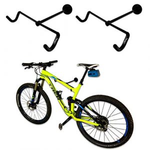 StoreYourBoard Minimalist Bike Display Mount, Wall Storage Rack (2 Pack)