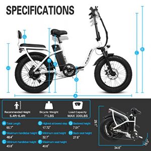 BAFANG 750W Motor Folding Electric Bike for Adults 20