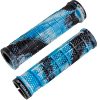 Marque Grapple Mountain Bike Handlebar Grips – Single Lock-On Ring MTB and BMX Bicycle Handle Bar with Non-Slip Grip (Glacer Blue)