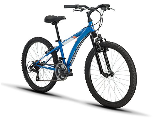Diamondback Bicycles Cobra 24 Youth 24" Wheel Mountain Bike, Blue