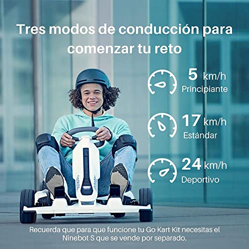 Segway Ninebot Electric GoKart Drift Kit, Outdoor Racer Pedal Car, Ride On Toys (Not Included Ninebot S)