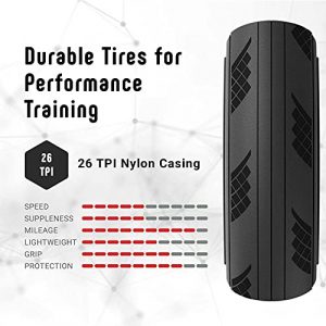 Vittoria Zaffiro Pro G2.0 Road Bike Tires for Performance Training in All Conditions (700x25c Tire)
