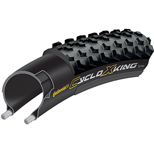 Continental Cyclo X-King Fold Race Sport Bike Tire, Black, 700cm x 32