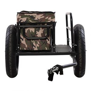 Cycle Force Voyager Outdoors Bicycle Cargo Trailer with Open Compartment