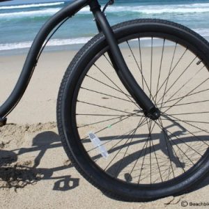 Firmstrong Bruiser Man 3-Speed Beach Cruiser Bicycle, 26-Inch, Matte Black,15154