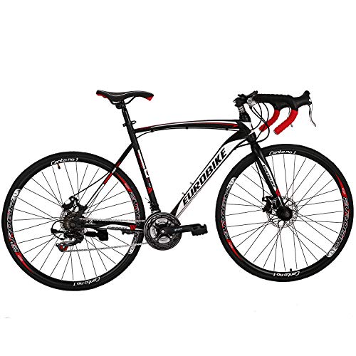 OBK XC550 Road Bike 700C Wheels 21 Speed Disc Brake Mens or Womens Bicycle Cycling (Aluminium Rims 1, 54cm)