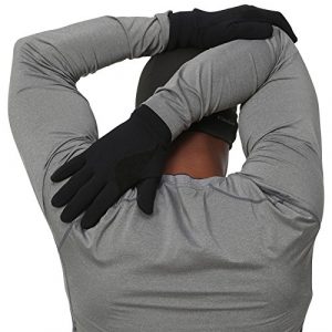 TrailHeads Men's Power Stretch Touchscreen Running Gloves - Large