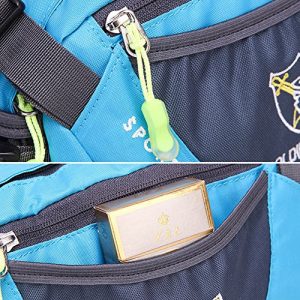 LinYin Outdoor Sport Large Capacity Waist Bag Fanny Pack for Men Women Travelling,Cycling, Hiking,Camping (Rose)