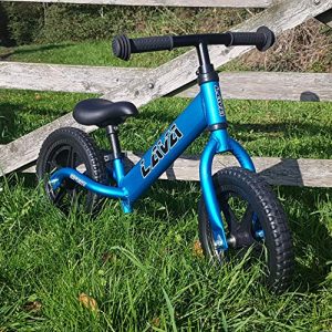LAVA SPORT Balance Bike-Lightweight Aluminium Toddler Bike for 2, 3, 4, and 5 Year Old Boys and Girls - No Pedal Bikes for Kids with Adjustable Handlebar and Seat, EVA Tires-Training Bike (Fuji Blue)