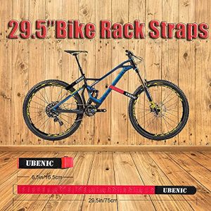 Ubenic 4 Pcs Adjustable Bike Rack Strap 29.5