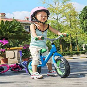 Lightweight Kids Running Balance Bike, Boy Girl Training Bicycle 10 Inch Wheels, for Toddlers/No Pedal Scooter Bicycle,Pink