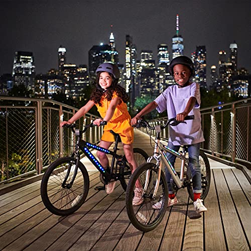 Jetson JLR X 20" Wheel Light-Up Bike | Includes Light-Up Frame and Light-Up Wheels | Three Different Light Modes | Easily Adjustable Handlebar and Seat Height | 20" Rubber Tires, Handbrake