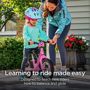 Schwinn Toddler Balance Bike, 12-Inch Wheels, Beginner Rider Training, Blue