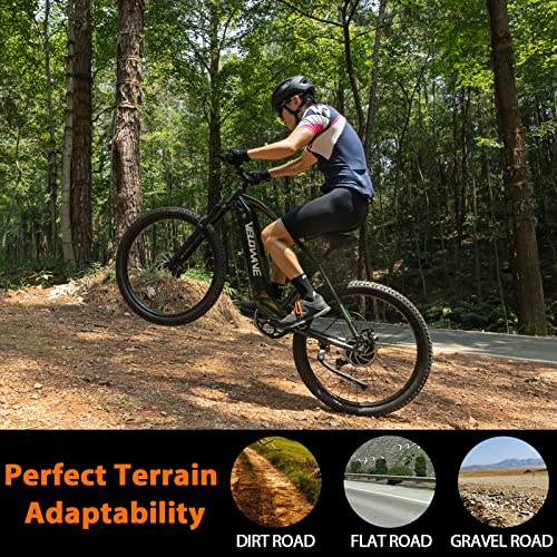 VELOWAVE Electric Bikes for Adults UL Certified Ebikes 500W Brushless Motor,25 Mph Top Speed,27.5" Electric Mountain Bike with 48V 13Ah Removable Battery,Electric Bicycle with Shimano 7-Speed Gear
