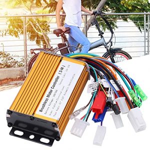 Shanrya 3 Mode Electric Brushless Controller, Professional Design 3 Mode Brushless Motor Controller High Reliability Stable Performance for Electric Scooters(24-36V)