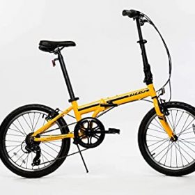 ZiZZO 16002A - Campo 20 inch Folding Bike with 7-Speed